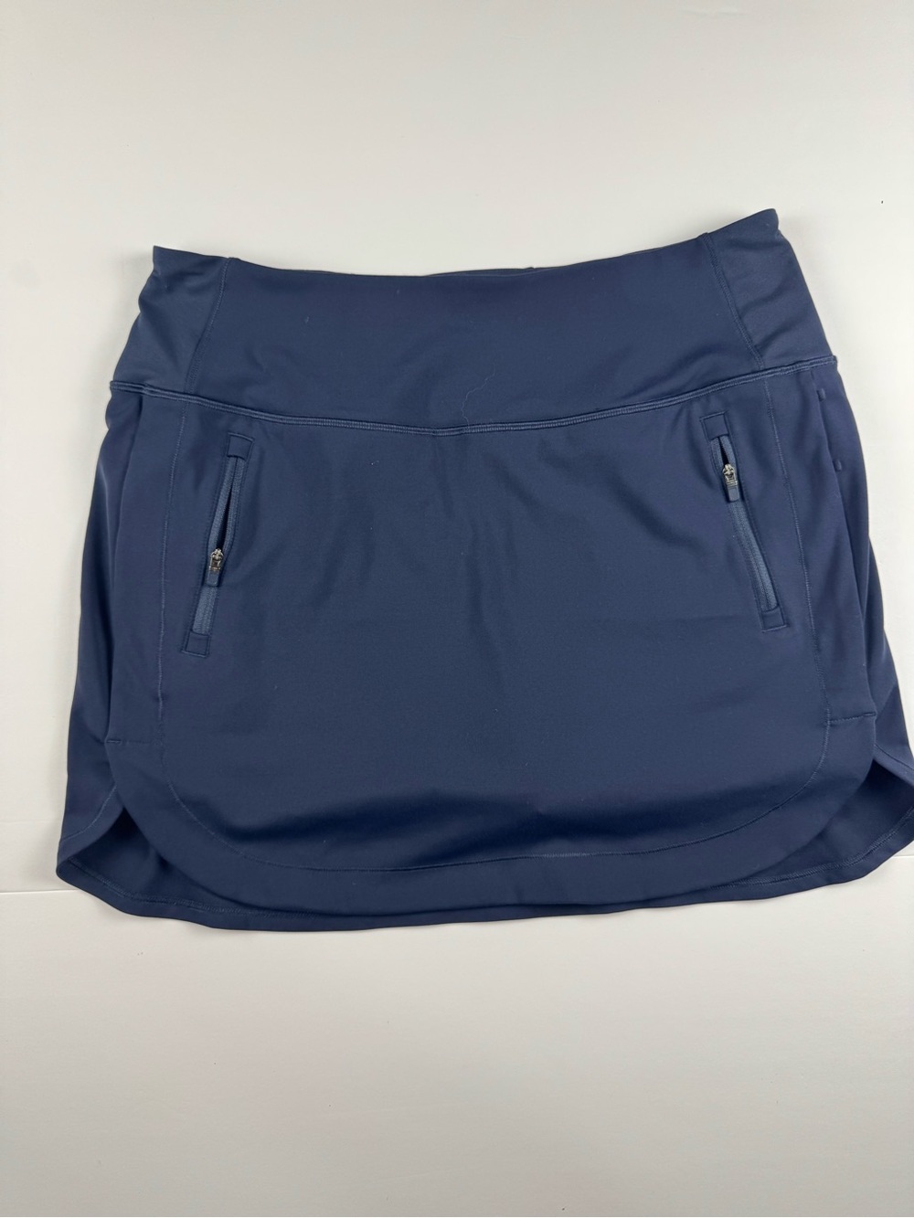 Athleta Navy Fairway Golf Skort 16”